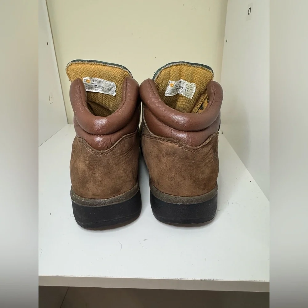 Timberland field boots size 6 green & brown - Picture 3 of 8